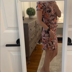 Floral shift dress XS